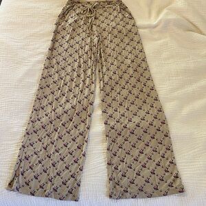 Kickee Limited Edition Print Wide-Leg PJ Pants
